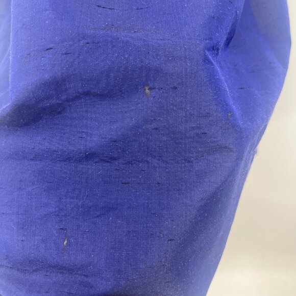 Lula Kate Deep Blue 100% Silk Cross Back Embellished Dress Women's 8 - Picture 4 of 9